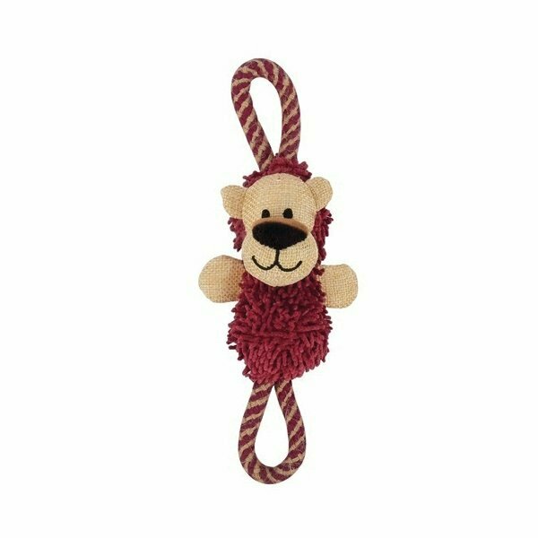 Zeus Mojo Naturals Dog Toy, Lion and Rhino, Assorted 97017